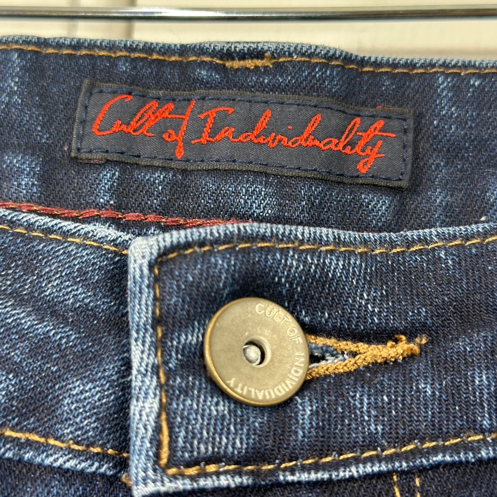 Cult of Individuality Bohemi bootcut destroyed jeans size 27 - Picture 3 of 14